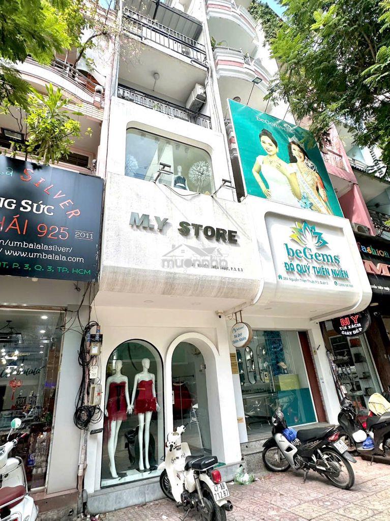Bán nhà mặt tiền đường nguyễn thiện thuật, quận 3