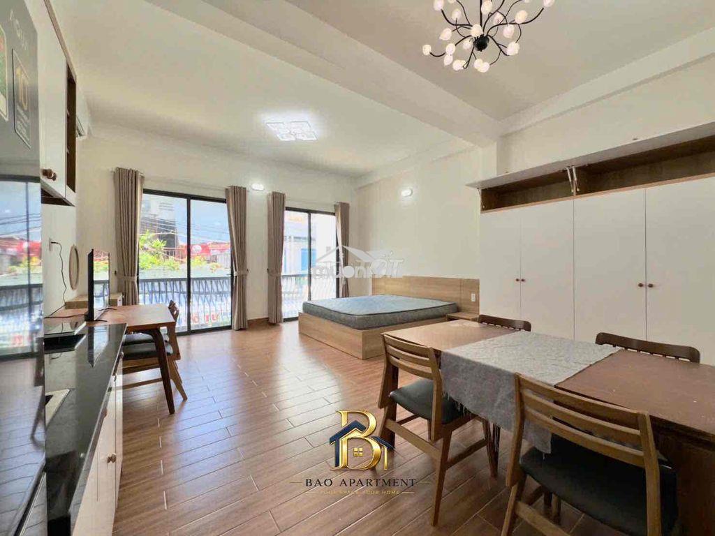 Thuê ngay studio ban công 35m2 tại nguyễn văn đậu gần chợ bà chiểu - 2