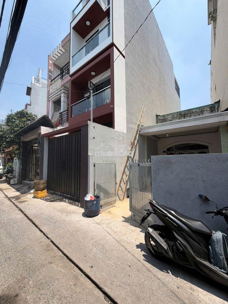 🏡Nhà 3 lầu đẹp quận tân phú, ngay aeon mall, dt 4 x 19m, 4pn 4wc