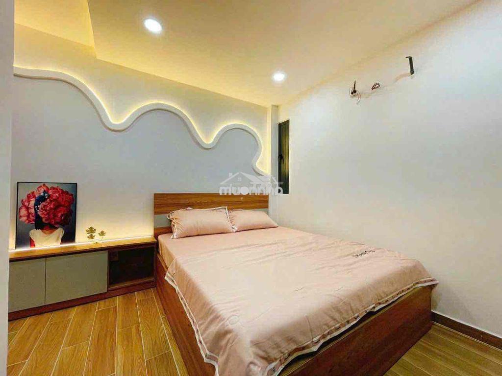 Cho thuê nhà 854 /thống nhất p15 (4,3x9) lửng , 2 lầu , st 4pn , 5wc - 3