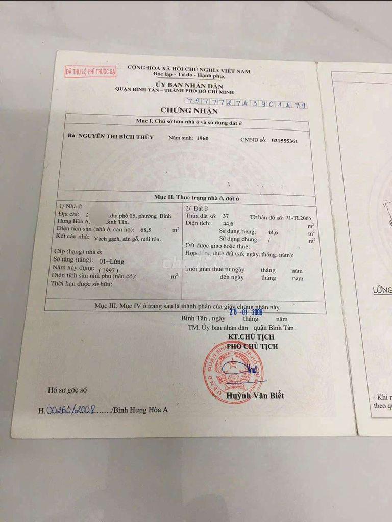 Nhà cần bán gấp 