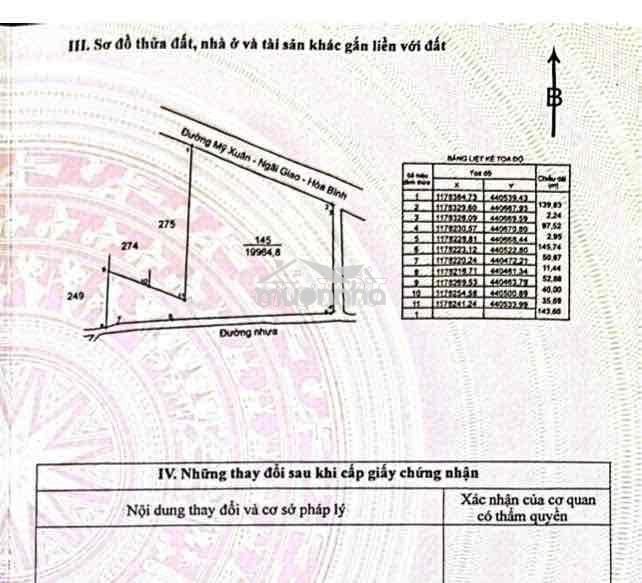 Cần bán 20.000m2 đất cln, 3 mặt tiền đường, huyện châu đức, bà rịa vt - 2
