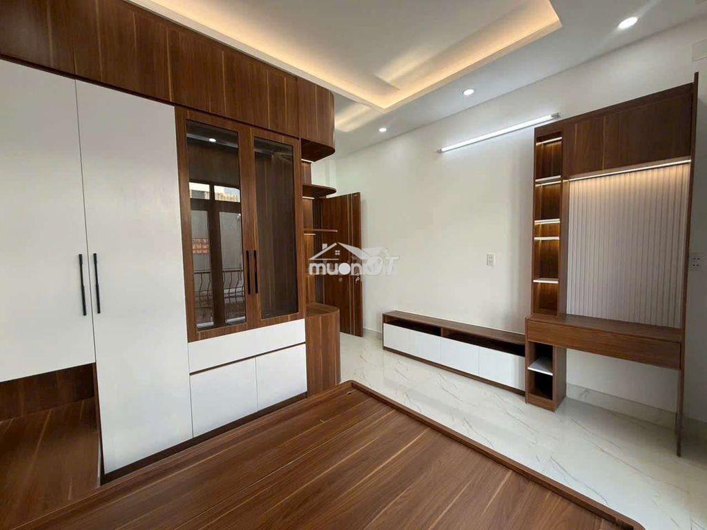 Nhà bình tân - 4 tầng (4*14m) đường xe hơi tránh - 4 phòng ngủ - 4