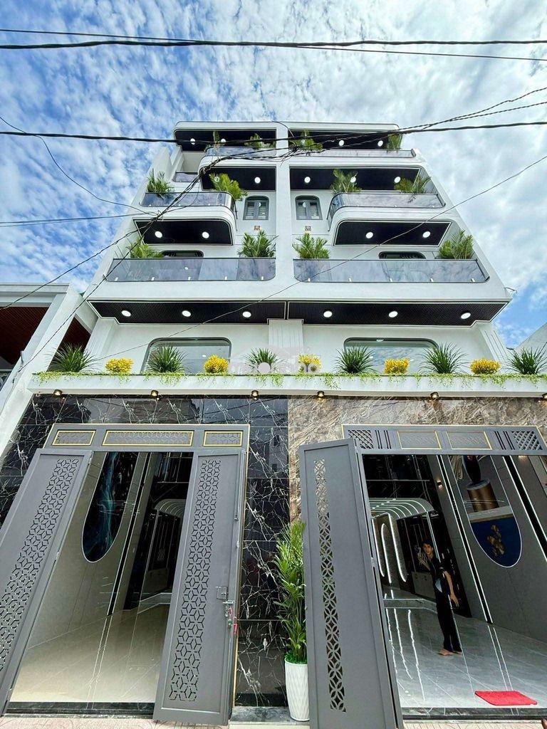 Cặp nhà 5x15m 1lững 3 lâù hẻm 6m đỗ hành, gần ngã tư an sương