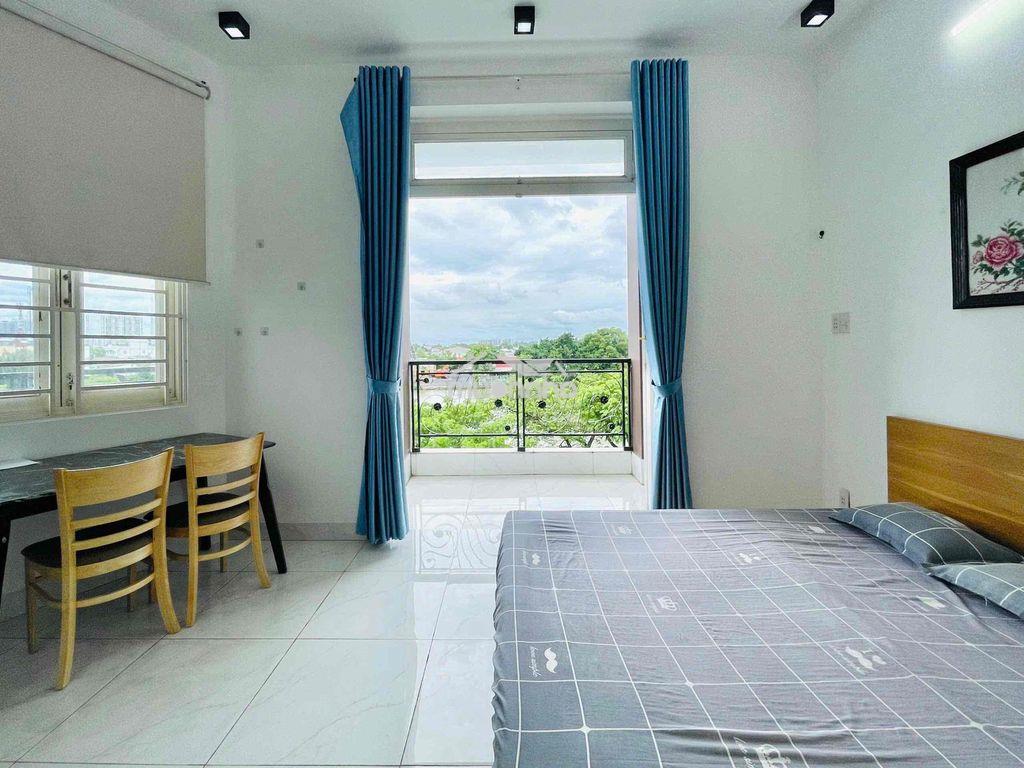 Cho thuê studio ban công 5,5 triệu view kênh – lưu hữu phước, q8 - 4