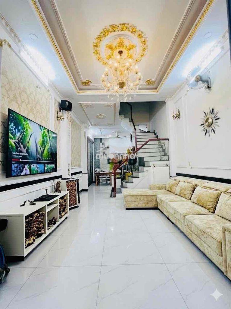 Siêu phẩm 4 tầng sát phạm văn đồng hiệp bình -khu phân lô xe hơi đỗ cử - 2