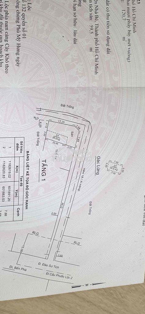 Đất phước lộc nhà bè - 2