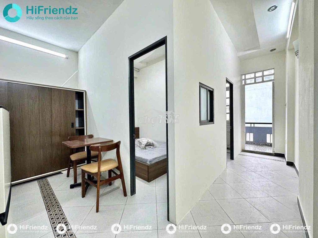 Chdv full nội thất 1-2pn ban công, cửa sổ mới 100% ngay khu bàu cát - 2