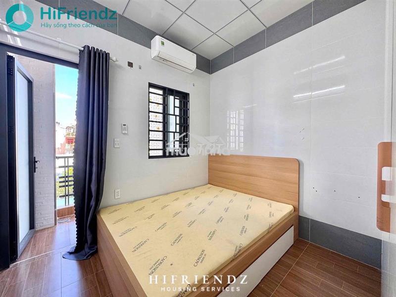 Khai trương căn hộ mới xây dạng 1pn tách bếp bancol full nt ngay tqb