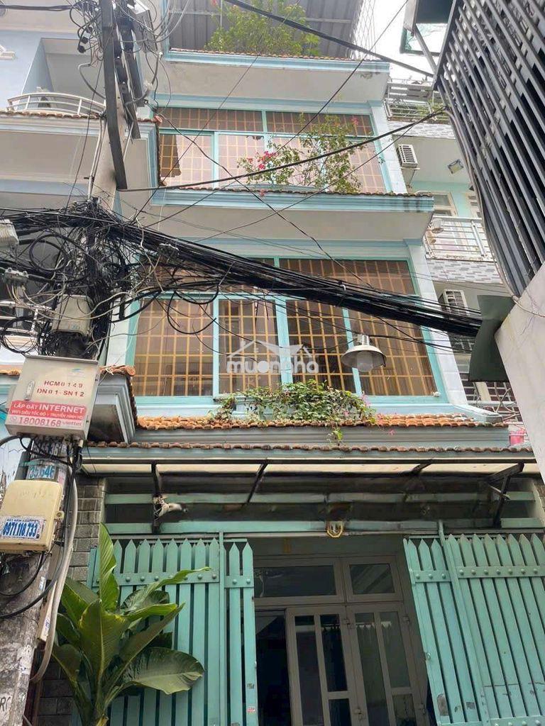 Bán nhà h4m hồng lạc ngang 4.3m nhà 4 tầng giá re
