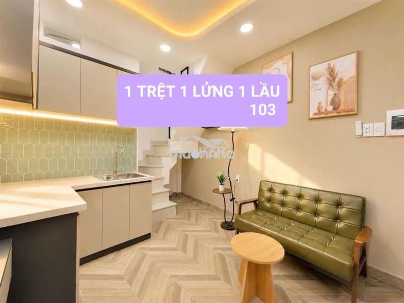 Mini house bình thạnh - sát mặt tiền - sd 30m², nở hậu tài lộc