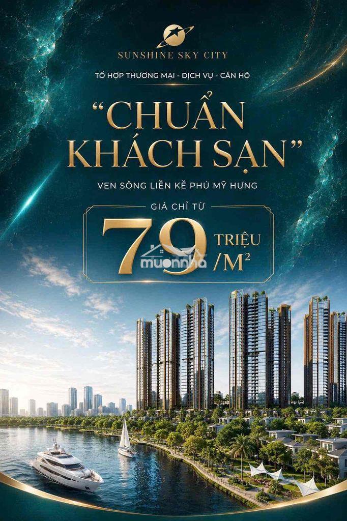 🏙 Sunshine sky city – căn hộ cao cấp liền kề phú mỹ hưng 5.5 tỷ/căn