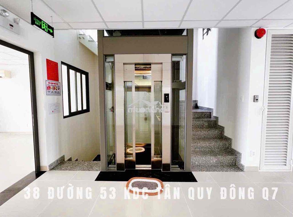 Cho thuê nhà mới 6x20 - thang máy - 50 triệu - 3