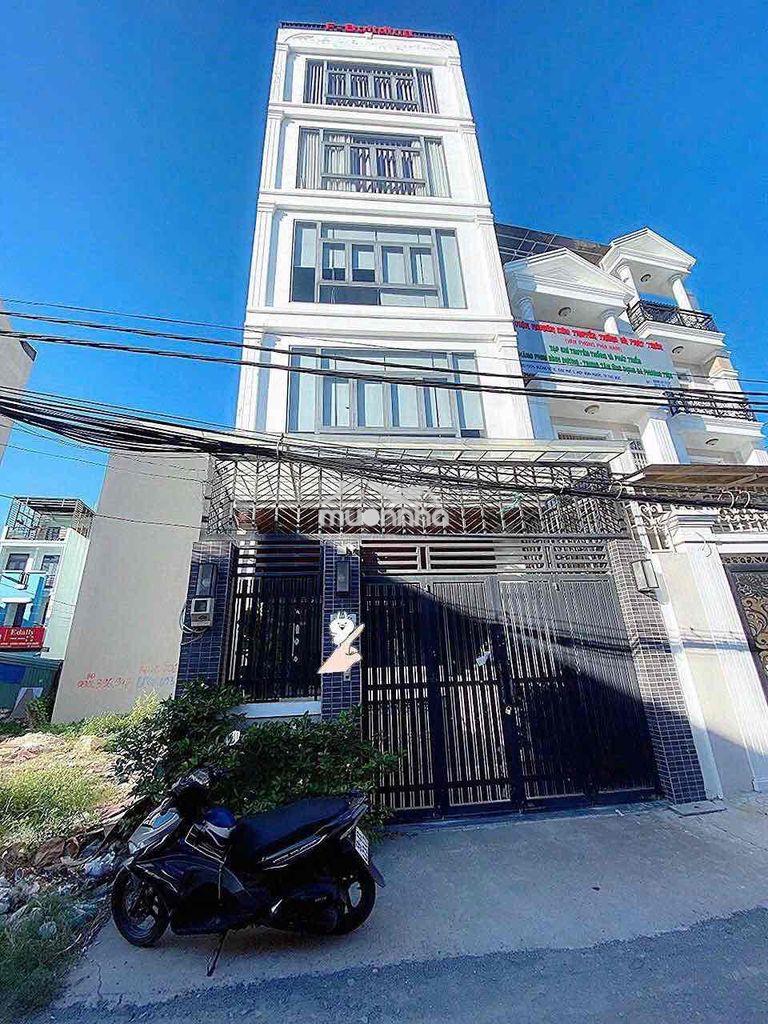 Gần ngã tư hiệp bình phước - toà nhà 6x15m 4lầu 1 hầm 2pn 2 sàn suốt