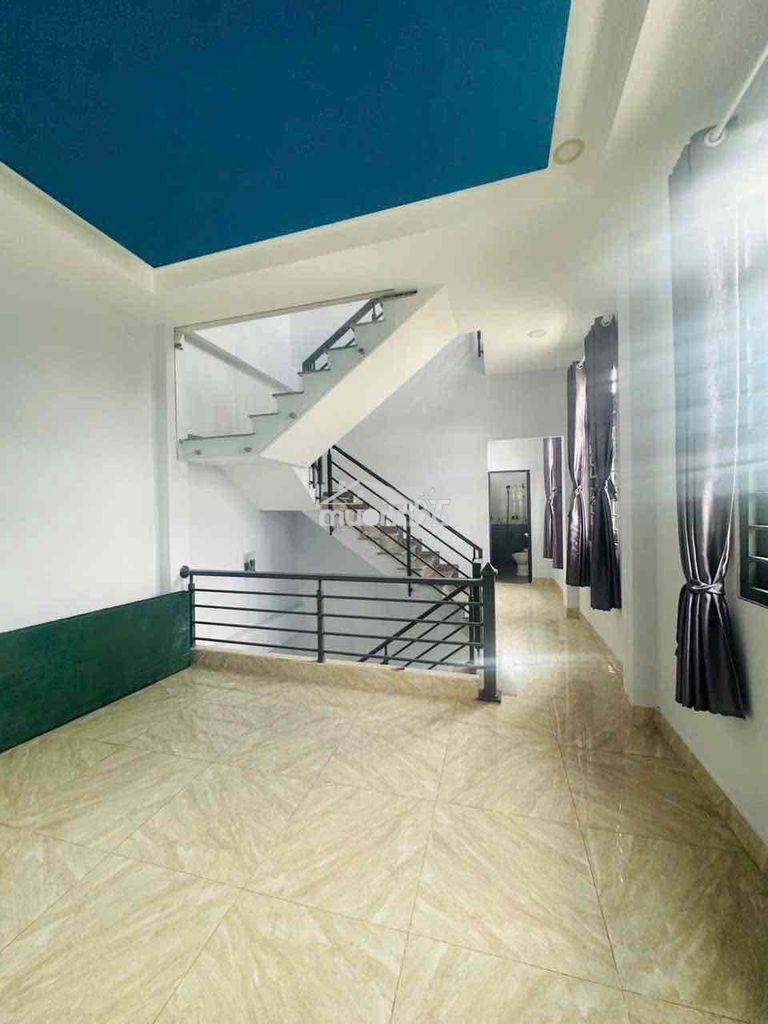 Nhà mới tinh đường 8 lò lu 1tr2l 4pn 3wc giá 10tr đường xe tải - 3