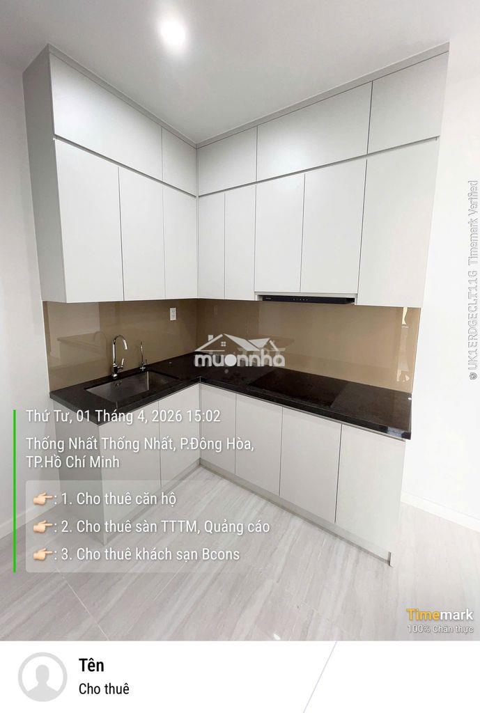 Cho thuê căn 2pn 2wc giá chỉ 6tr7 - hỗ trợ giảm giá 6 tháng đầu - 2
