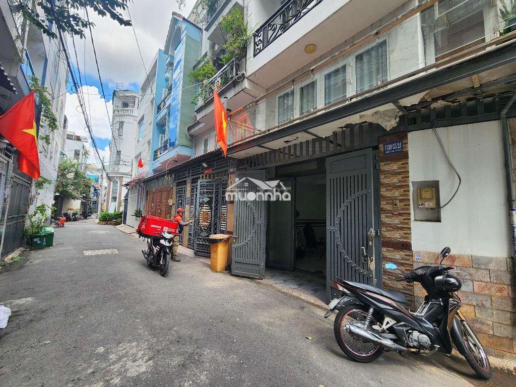 Bán nhà 5,5 x 9, trệt lững 2 lầu, p8, quang trung - 2