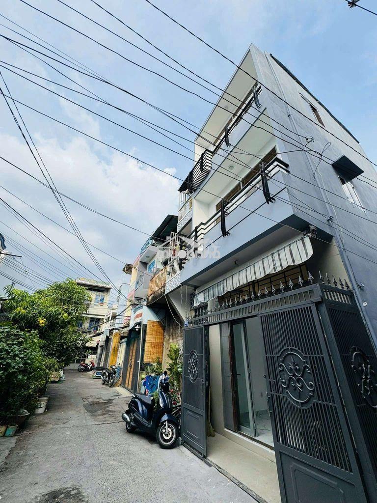 🏡 Bán nhà mới hẻm  607 đường ba đình p9 q8