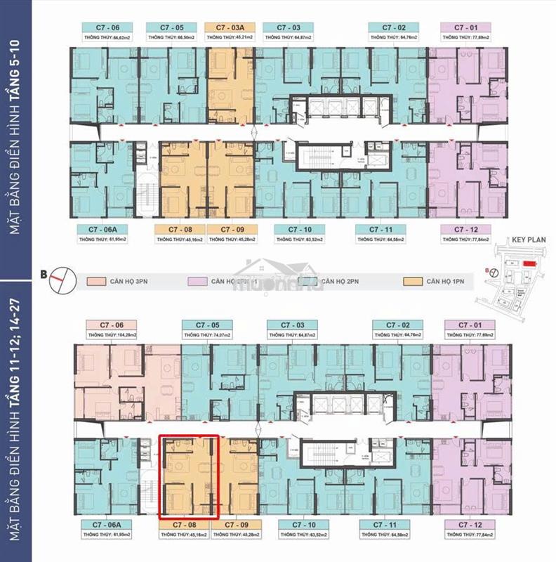 Chính chủ cần bán căn 1pn dự án capital square, hàng hiếm