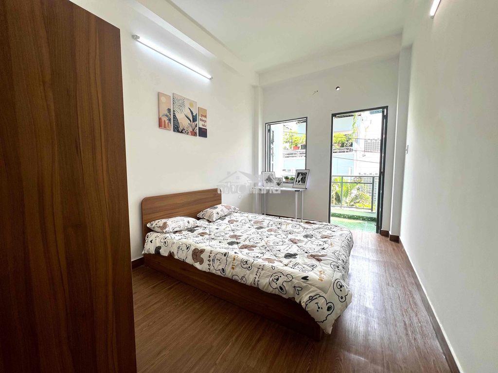 1pn studio chỉ 5x ban công mới 100% full nội thất ngay chân cầu 3/2 - 2