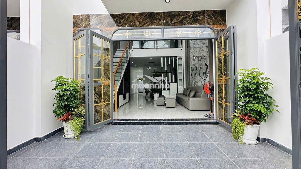 Nhà mới sổ riêng 100m2 gần chợ bình chánh sát đinh đức thiện - 4