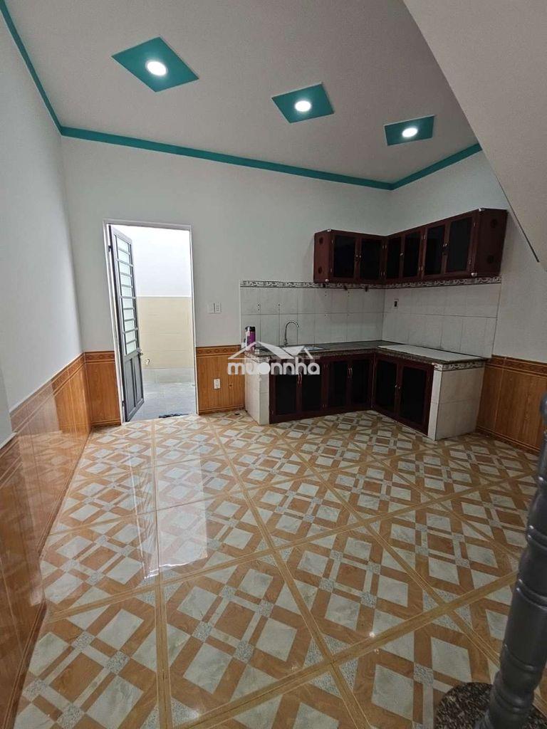 Nhà 1 trệt 1 lầu gần ngã tư miếu ông cù phường thái hòa tân uyên 990tr - 4