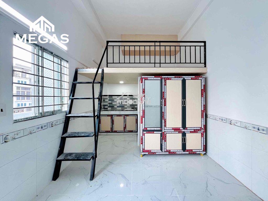 Phòng mới xây gác 1m7 - new 100_ban công_gia phú - phú lâm - đh mở 🏫 - 2