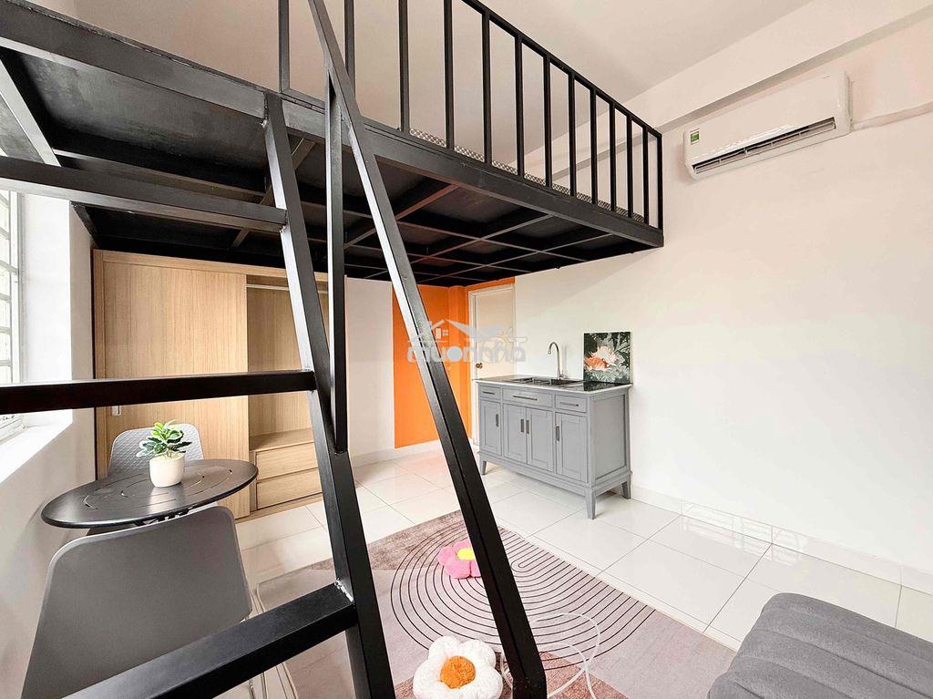 Phòng trọ giá rẻ có gác có thang máy full nội thất gần trường đại học - 3