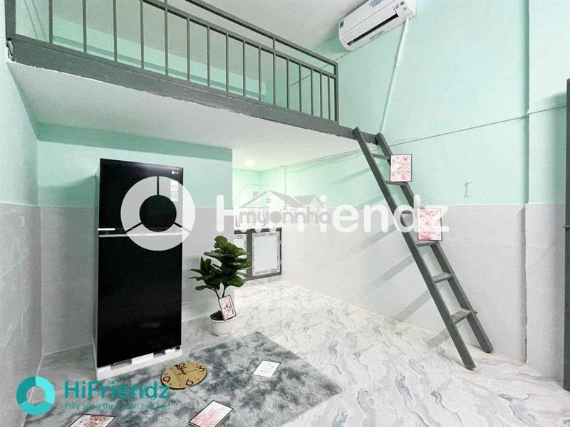 Cho thuê phòng gác giá rẻ - nhà thang máy gần luỹ bán bích đh văn hiến