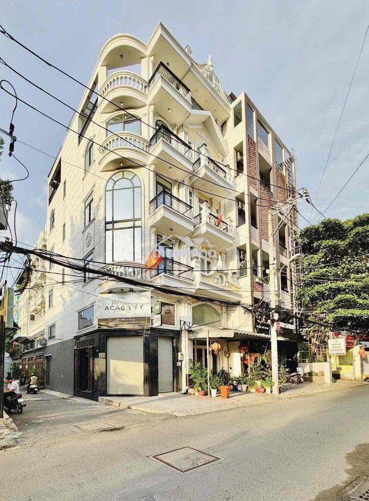 Căn góc 2mt hẻm 8m thông. nhà mới đẹp có thang máy