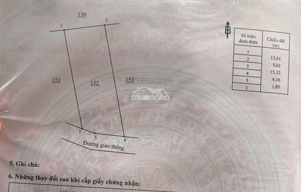 Chính chủ bán đất hương lộ 9 ngang 5.6m - 3