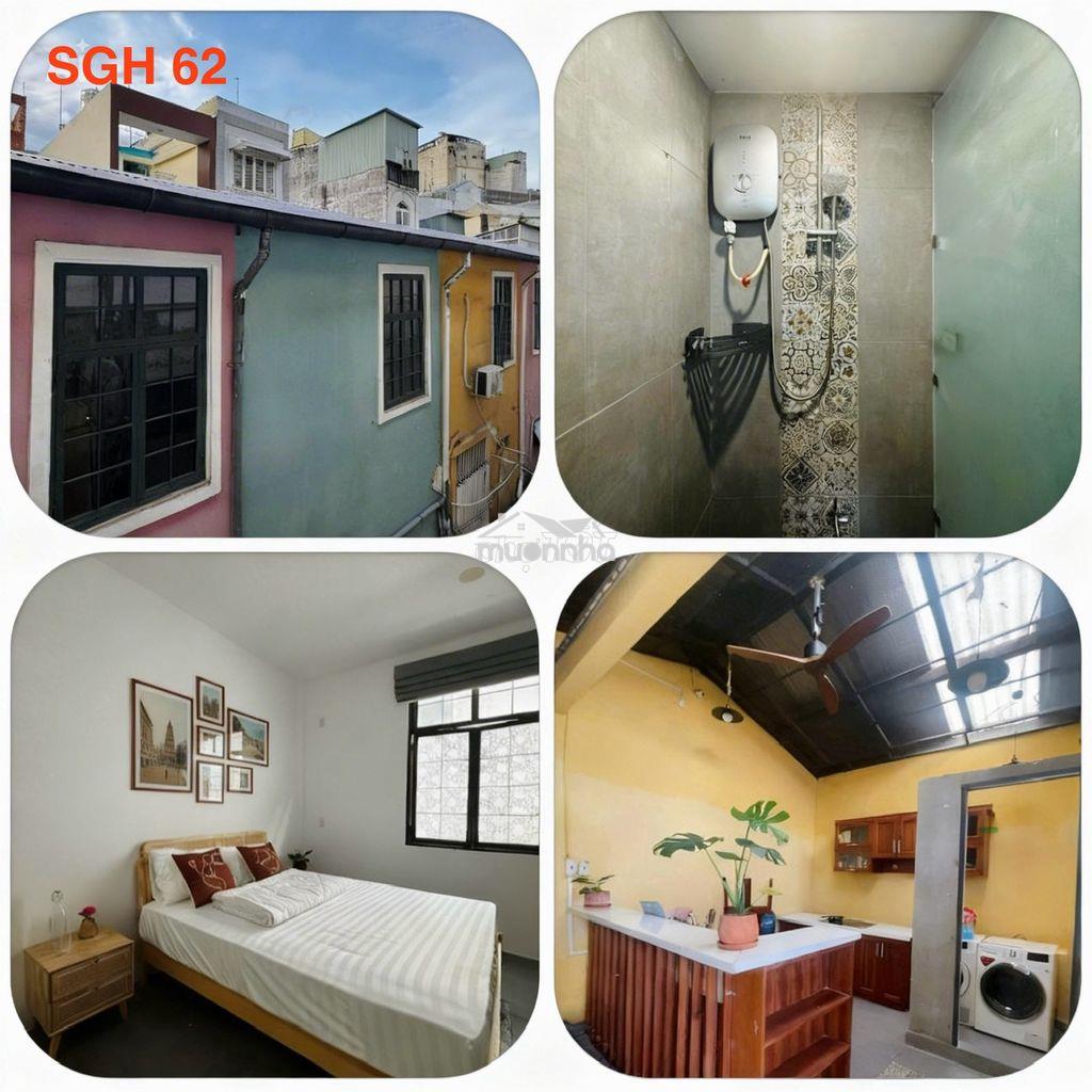 Quận 1 cho thuê sỉ 5-7 căn phòng vintage trang bị đầy đủ 2.5 triệu/căn - 3