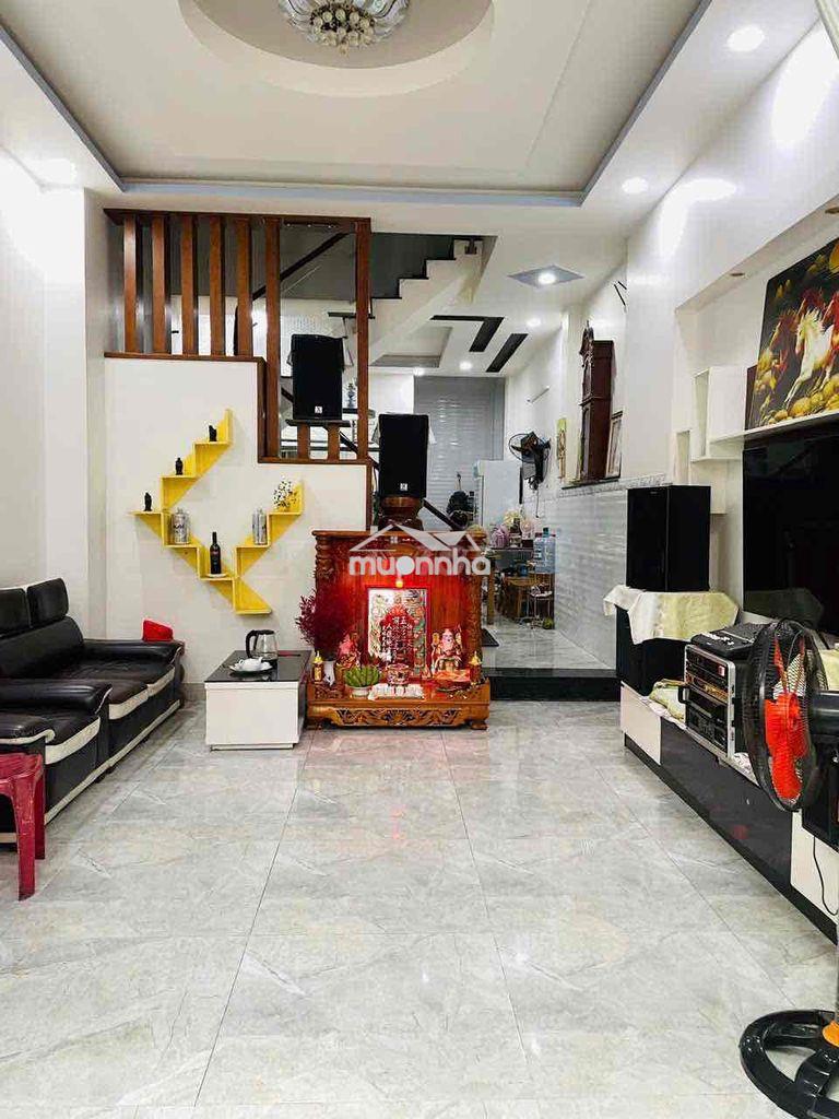 Nhà phố 3 lầu hẻm 7m tx22 ngay chợ minh phát - 2