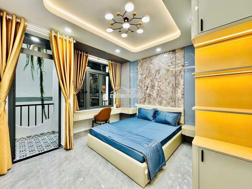 Hẻm xe hơi ngay phan đăng lưu, pn, 4x13m, 5 tầng btct - có thang máy - 3