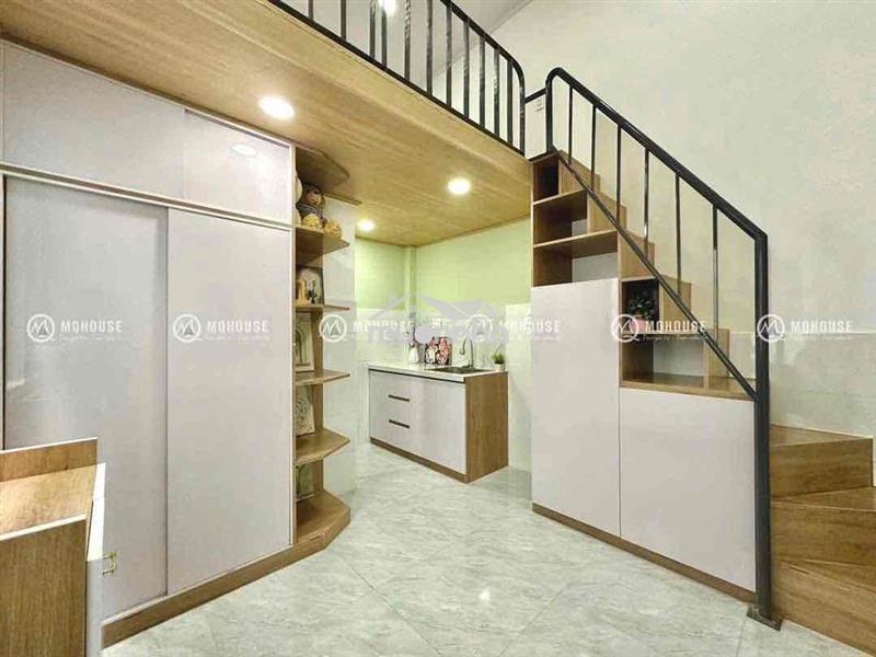 Phòng trọ có gác xịn xò đầy tiện nghi ngay bàu cát - tân bình