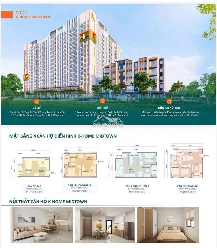 NHÀ Ở XÃ HỘI (HOÀN THIỆN ĐẦY ĐỦ + NỘI THẤT) - TTHC TRẢNG BOM - 4