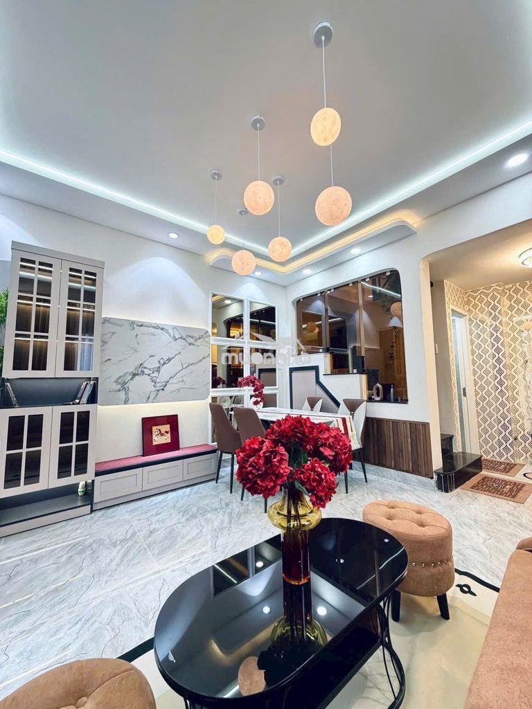 Nhà 03 tầng , full nội thất cao cấp hẻm xe hơi khu vip huỳnh văn bánh - 3