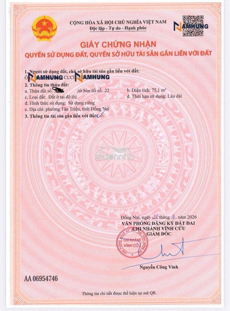 Đất nền giá tốt tân triều - 4