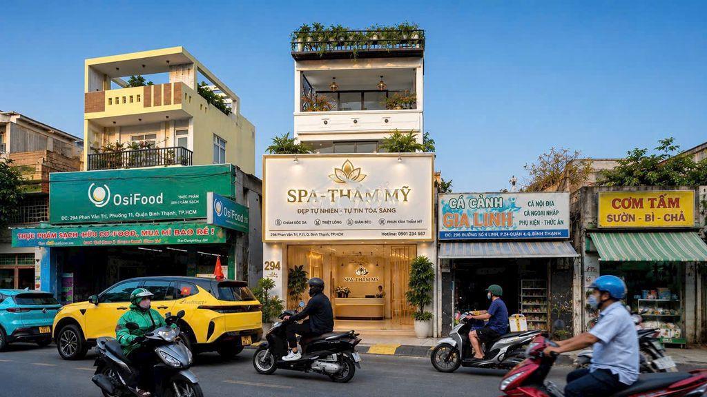 Bán nhà mặt tiền phan văn trị, bình thạnh🔸dt: 5.3x18m🔸4 tầng🔸11.5 tỷ - 4