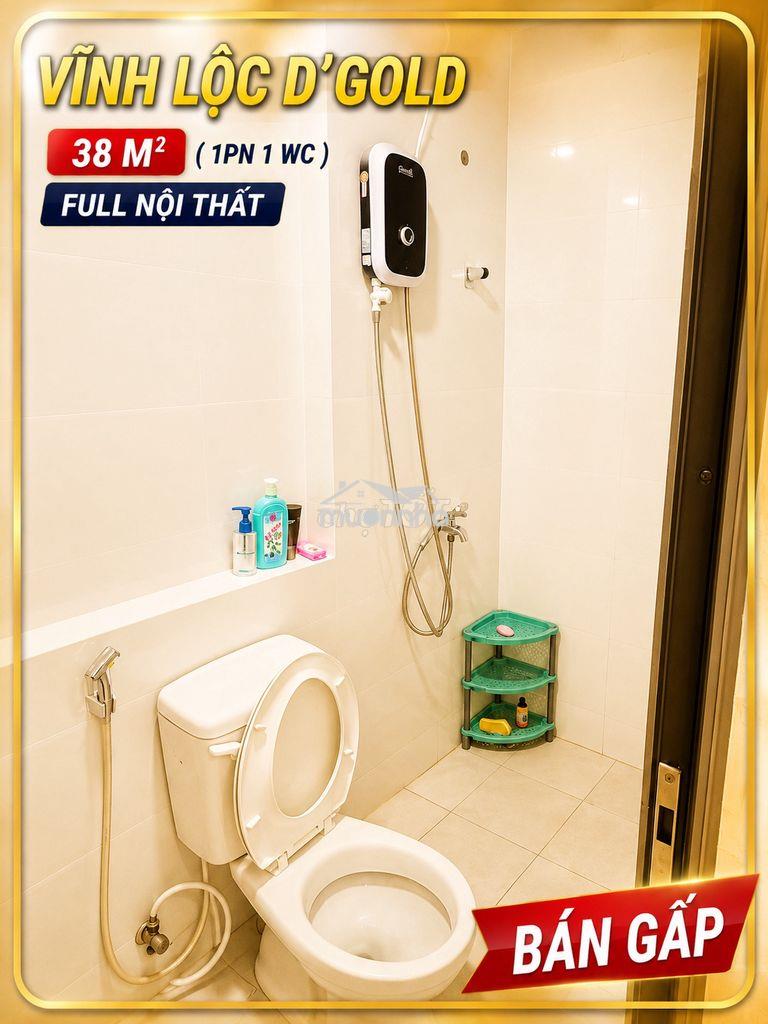 Bán gấp- 1pn full nội thất - 950 triệu (tổng giá) vĩnh lộc d'gold - 3