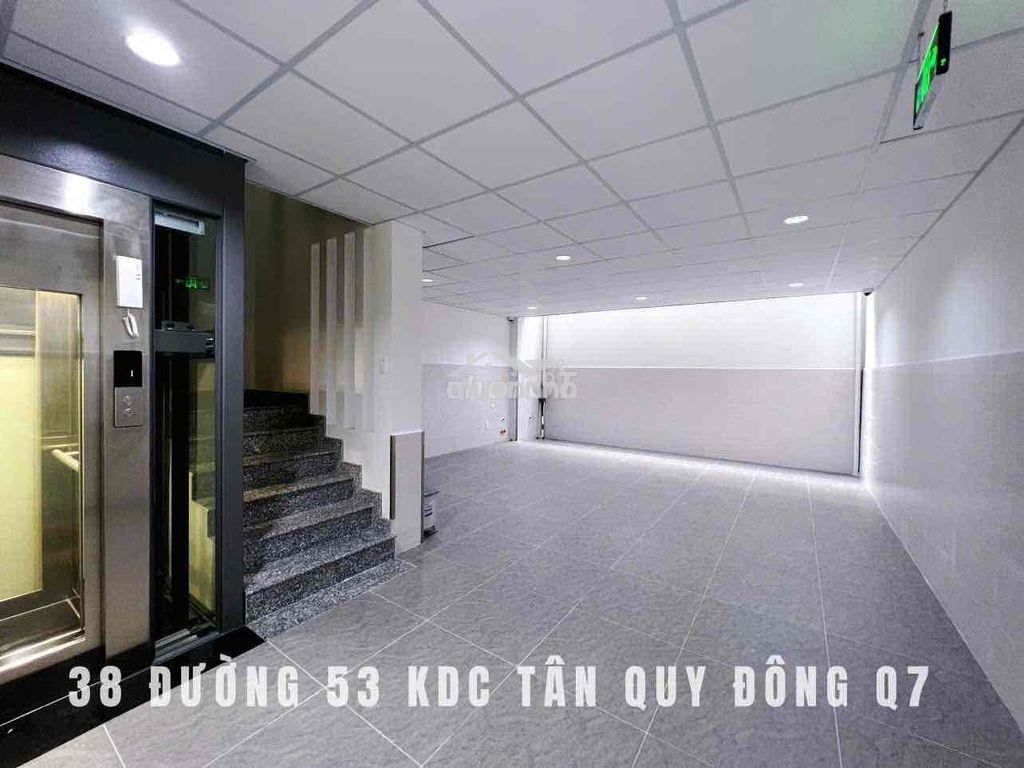 Trệt 3 lầu trống suốt thang máy cách nguyễn thị thập 50m - 3