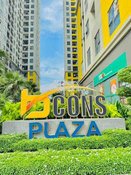 Bcons plaza 2pn/2 wc tầng cao/ sổ hồng sẵn 2.3tỷ có nội thất