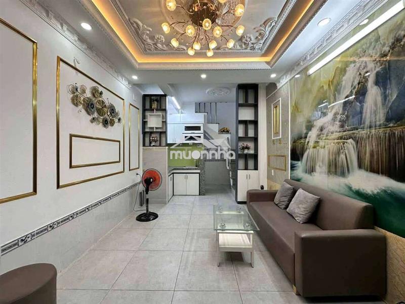 Cho thuê nhà mới 3 tầng, giáp q7, hùynh tấn phát,