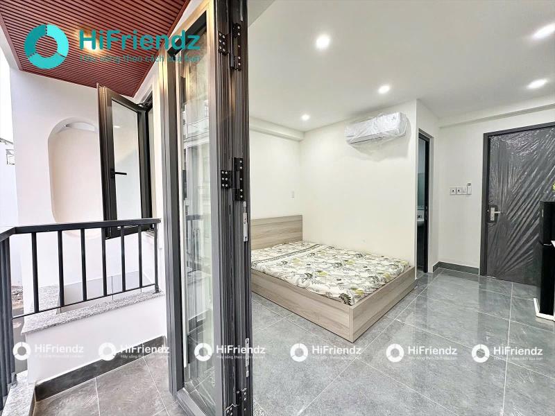 Cho thuê căn hộ có ban công đường nguyễn thái sơn gần ufm và đại học văn lang - 4