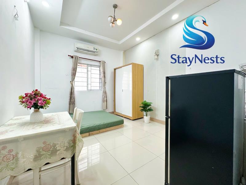 Phòng trọ full nội thất cửa sổ thoáng - gần cao đẳng y phạm ngọc thạch tân bình