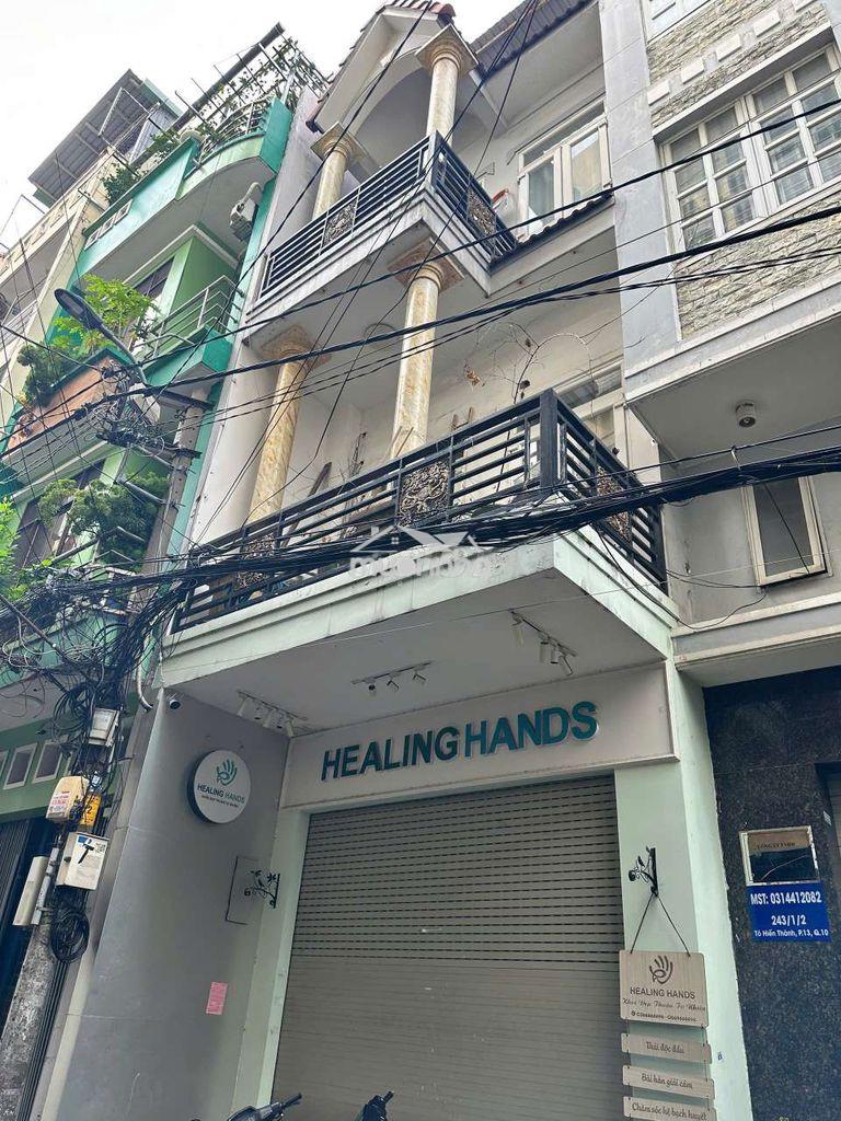 Nhà 243/1 tô hiến thành q10 4x12m 3l 3pn 4wc