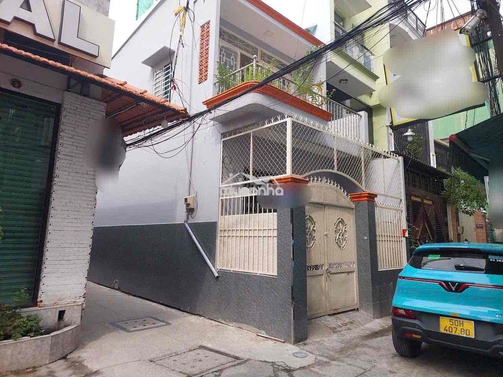 Cho thuê nhà hẻm xe hơi thông căn góc lạc long quân - 2