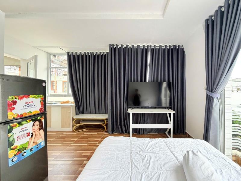 Căn hộ full nội thất siêu rộng có cửa sổ chỉ lớn chỉ 7tr tại xô viết nghệ tĩnh, gần các trường đh lớn - 2