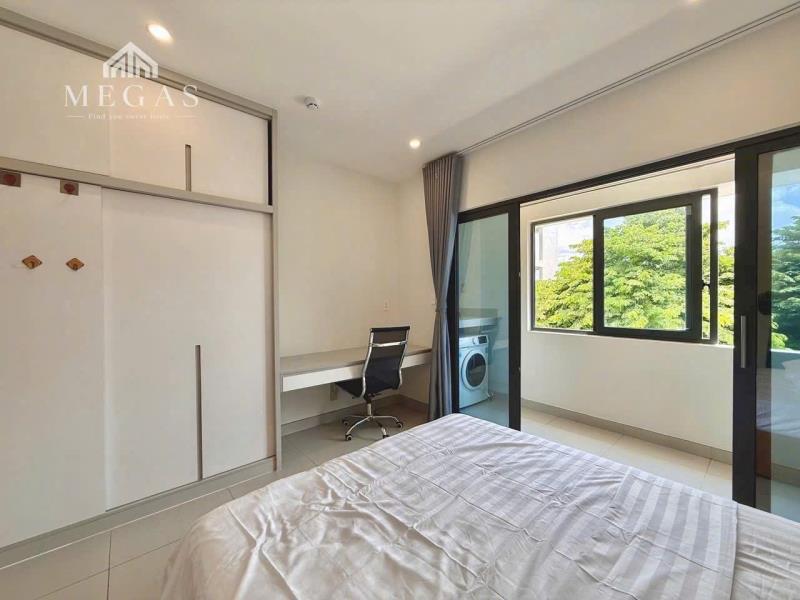Căn hộ 1pn ban công dt 50m2 | hòa bình - đầm sen | full nt mới 100% - 2