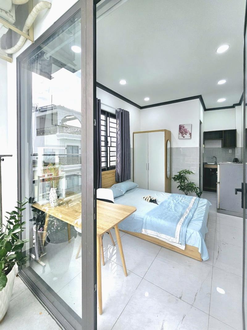 Căn hộ studio full nội thất đường nguyễn gia trí, quận bình thạnh - 2